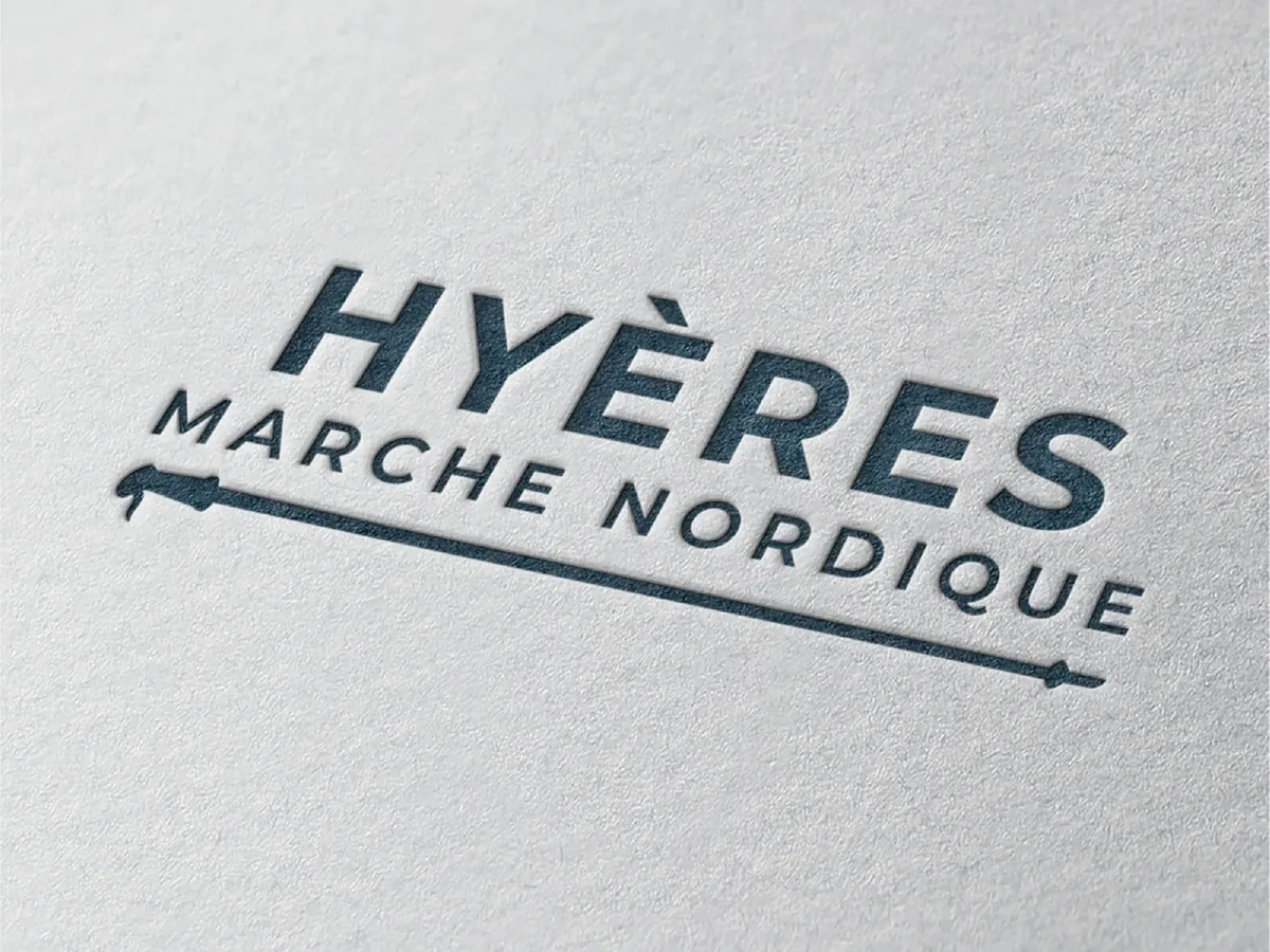 Identité de la marque Hyères Marche Nordique