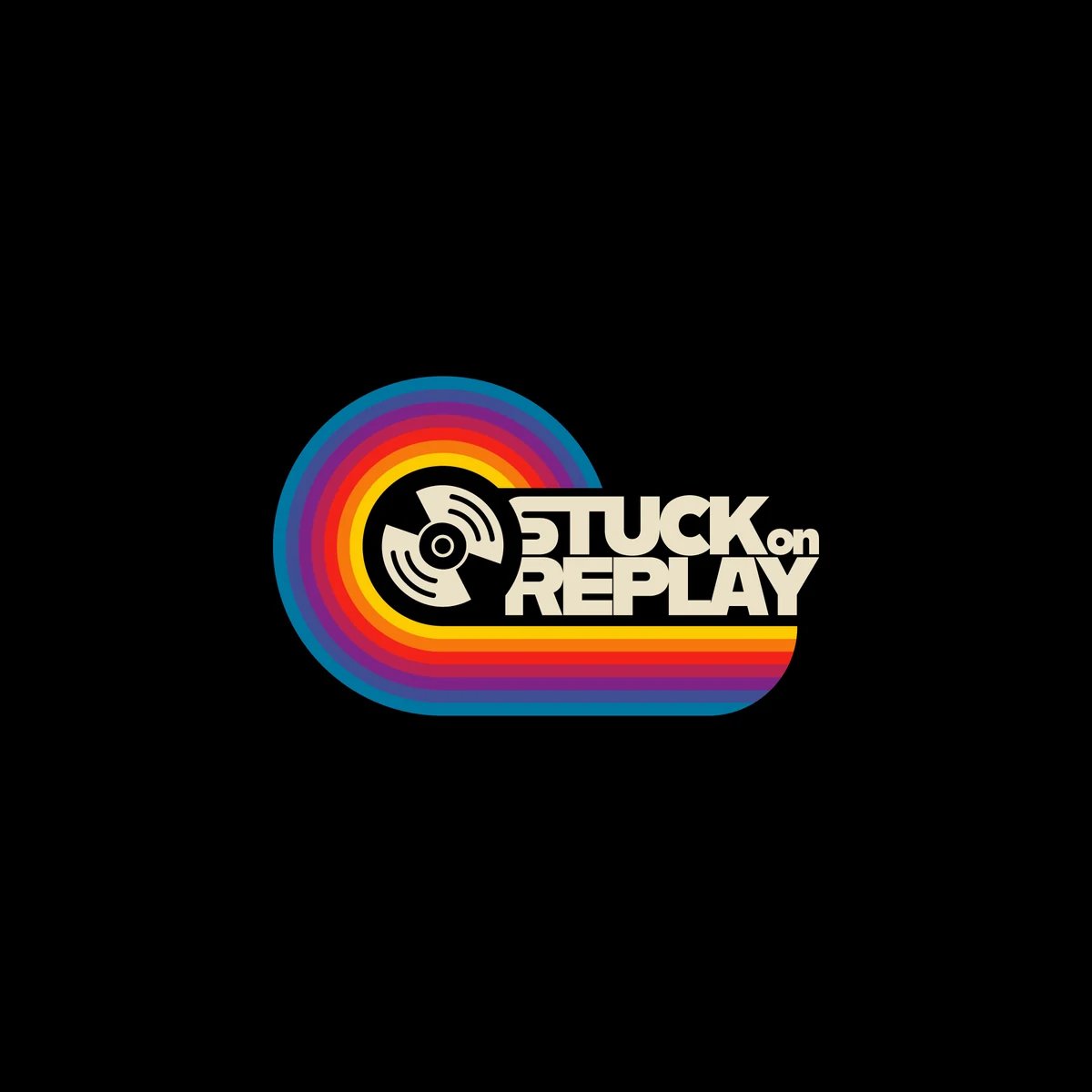 Identité de la marque Stuck on Replay